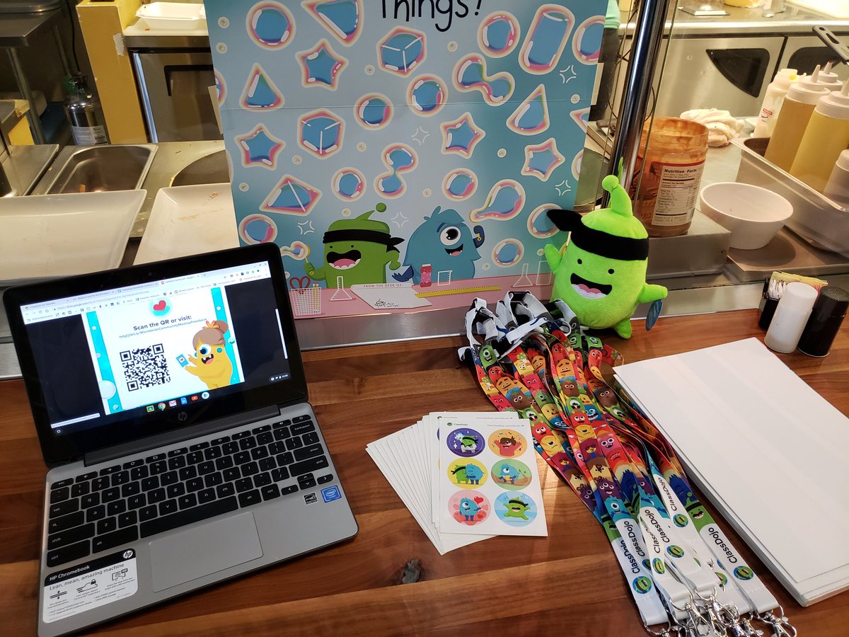 amyrguidry's tweet photo. Ready to spread my love of @ClassDojo. #ClassDojo 
#ClassDojoCommunityMeetup2019 https://t.co/yGZTkpw0Gl
