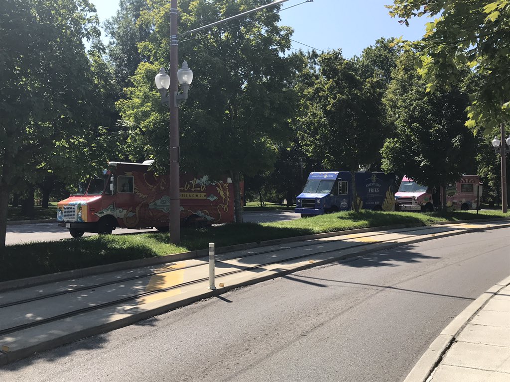 mohistorymuseum's tweet photo. Food trucks are here! We’re kicking off the second annual FestAbility: A Celebration of Disabilities to celebrate the 29th anniversary of the passage of the ADA. Join us for a day of activities, accessible exhibit tours, and entertainment. #AccessMHS https://t.co/u5vbQdjVVG