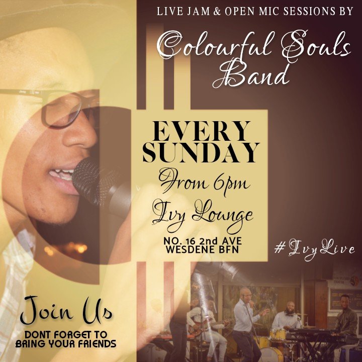 CSoulsBand's tweet photo. Catch us live every Sunday @IvyLounge2018
#Ivylive
#colourfulsoulsband
#addyourcolour
#music
#passion https://t.co/uOrDYAzPdA