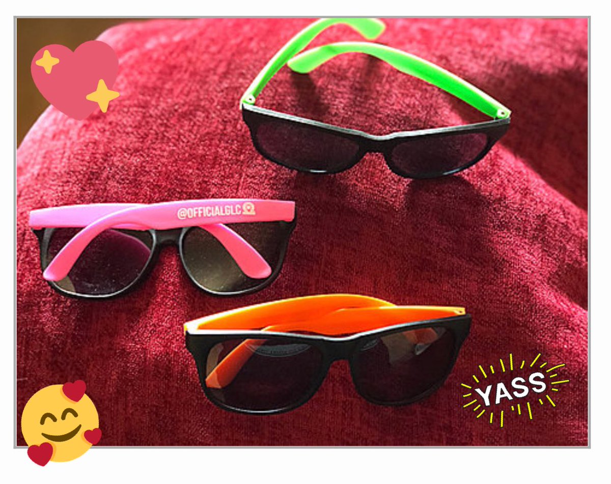 OfficialGLC's tweet photo. ⚠️ATTENTION #GalaxyCon WE ARE GIVING AWAY FREE SUNGLASSES ⚠️ALL YOU GOTTA DO IS FOLLOW US ON INSTAGRAM OR JUST LIKE US ON FACEBOOK 😁 WE ARE LOCATED IN THE 500// OUR BOOTH IS 527!!! 🙌🎉 #SaturdayMorning #GalaxyconRaleigh #followus #free #freesunglasses #Sunglasses #SaturdayVibes https://t.co/RYaMCmsFQZ