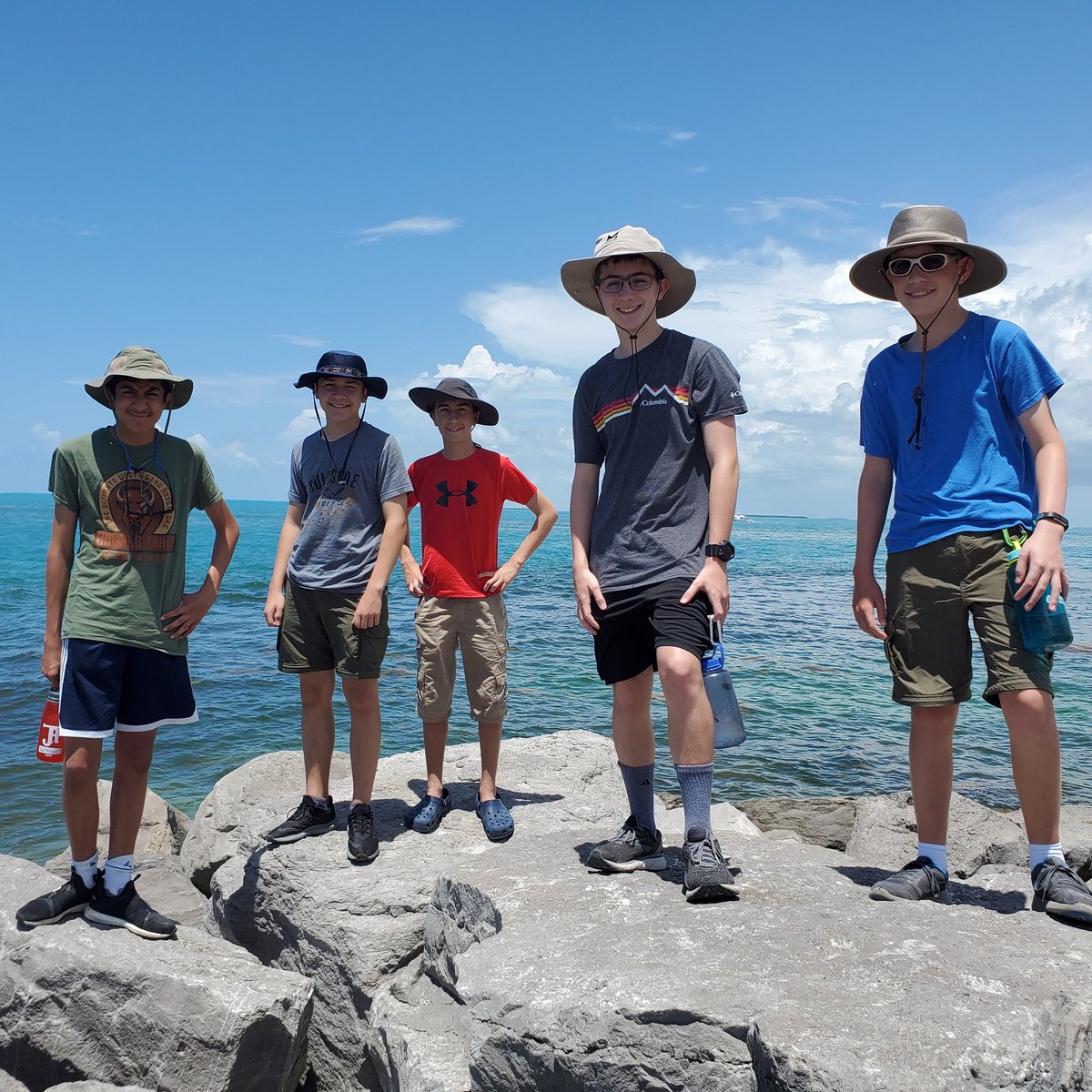 Troop298's tweet image. #Seabase #Troop298 paddleboarding,  sailing, fishing, Key West and Fort Zachary trips, beach, snorkeling, kayaking and more. What a blast!