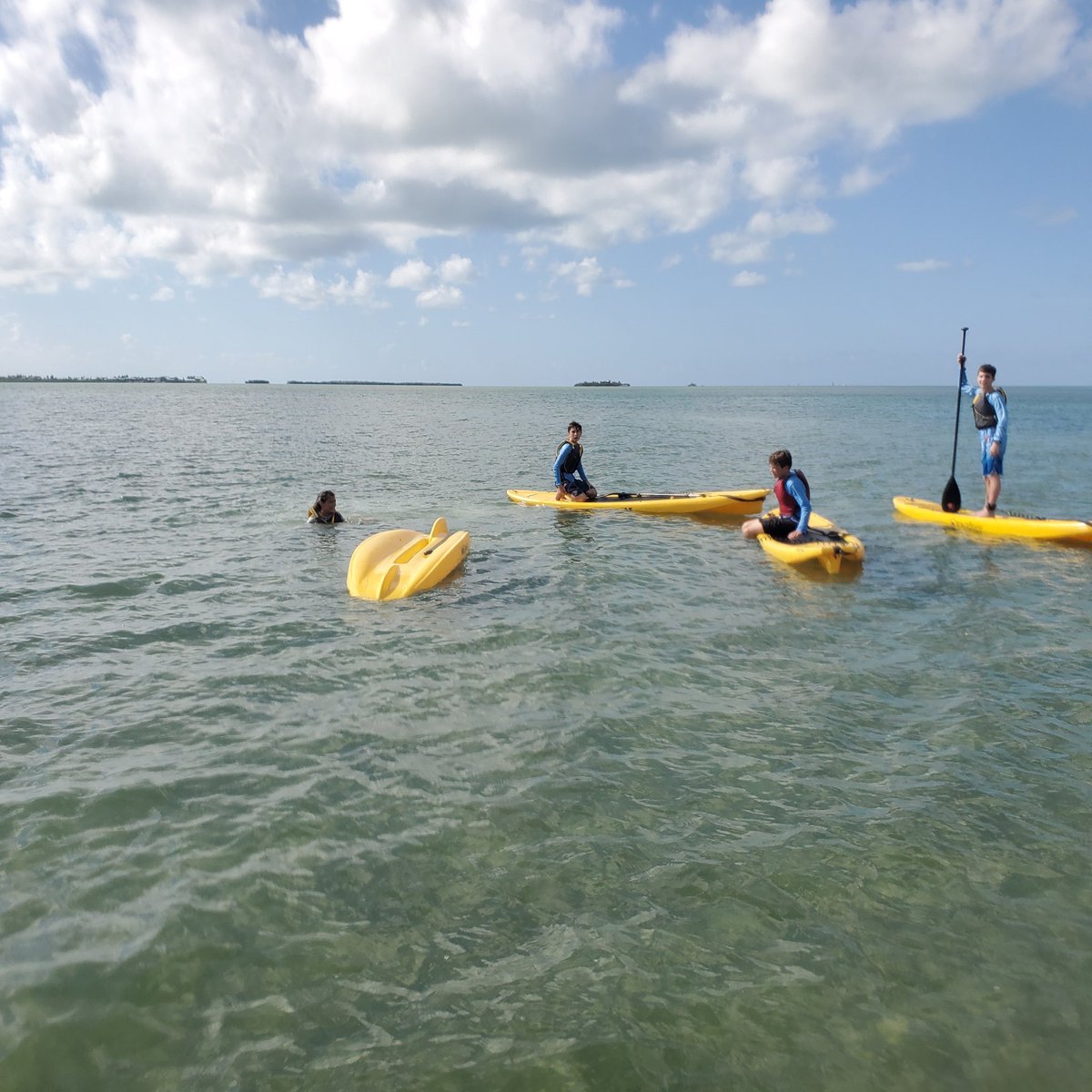 Troop298's tweet image. #Seabase #Troop298 paddleboarding,  sailing, fishing, Key West and Fort Zachary trips, beach, snorkeling, kayaking and more. What a blast!