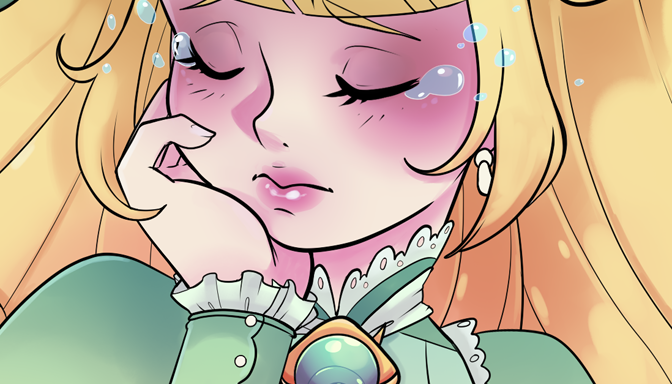 thedicegoddess's tweet photo. I'm very happy with how this new design for Malsa turned out for @pixelconstructr's game #grumpywitch. I've included a shot of the original artwork as well for comparison. #indiedev #characterdesign https://t.co/xvMApv6NIt