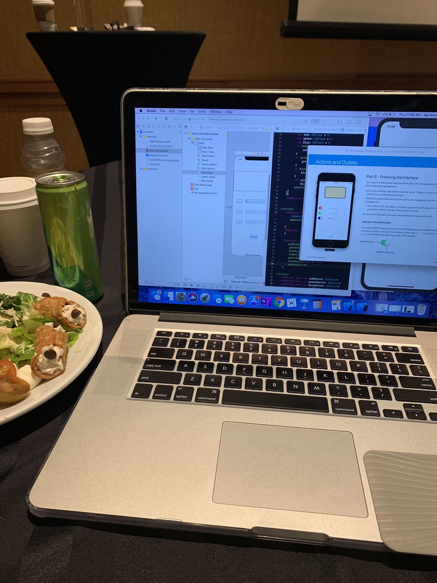 MsArmourHart's tweet photo. Spent the week in Austin, TX learning Swift with Apple engineers! Contact me if you are interested in joining the Swift Coding Club! https://t.co/EAFIKDvYSw