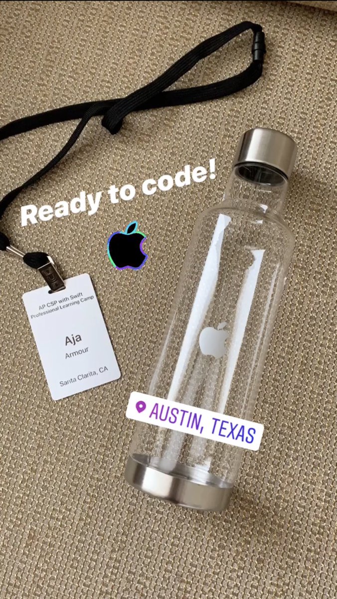 MsArmourHart's tweet photo. Spent the week in Austin, TX learning Swift with Apple engineers! Contact me if you are interested in joining the Swift Coding Club! https://t.co/EAFIKDvYSw