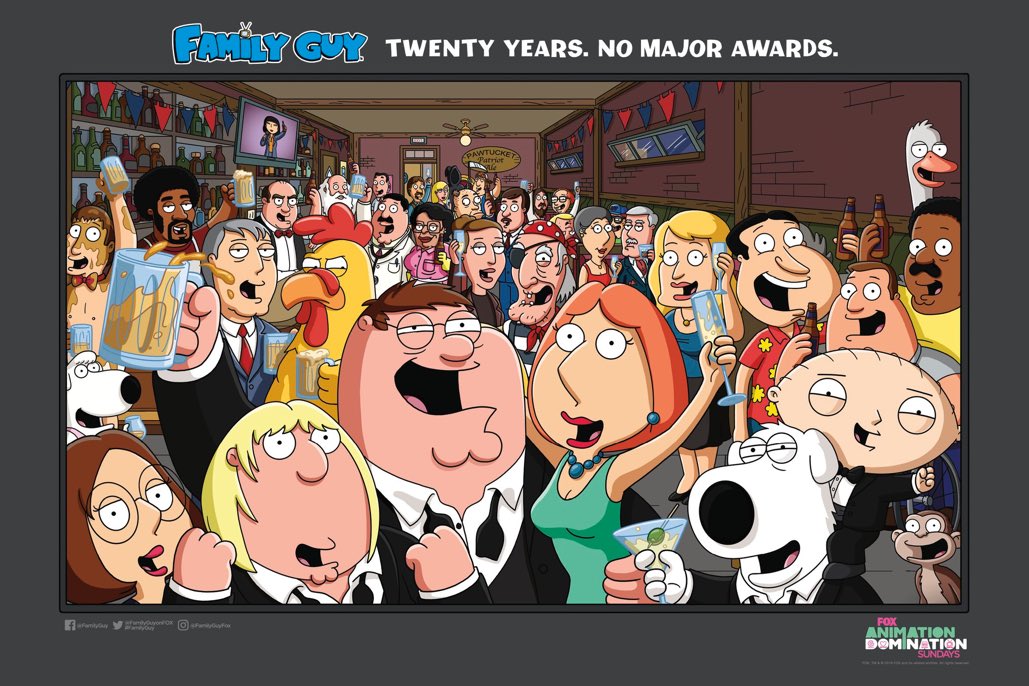 Opal_Jellyfish's tweet photo. Not even two decades without industry recognition can hold us back! 🥂 #FamilyGuy #FOXSDCC #SDCC2019
rt @FamilyGuyonFOX https://t.co/a96AzhC7ZP