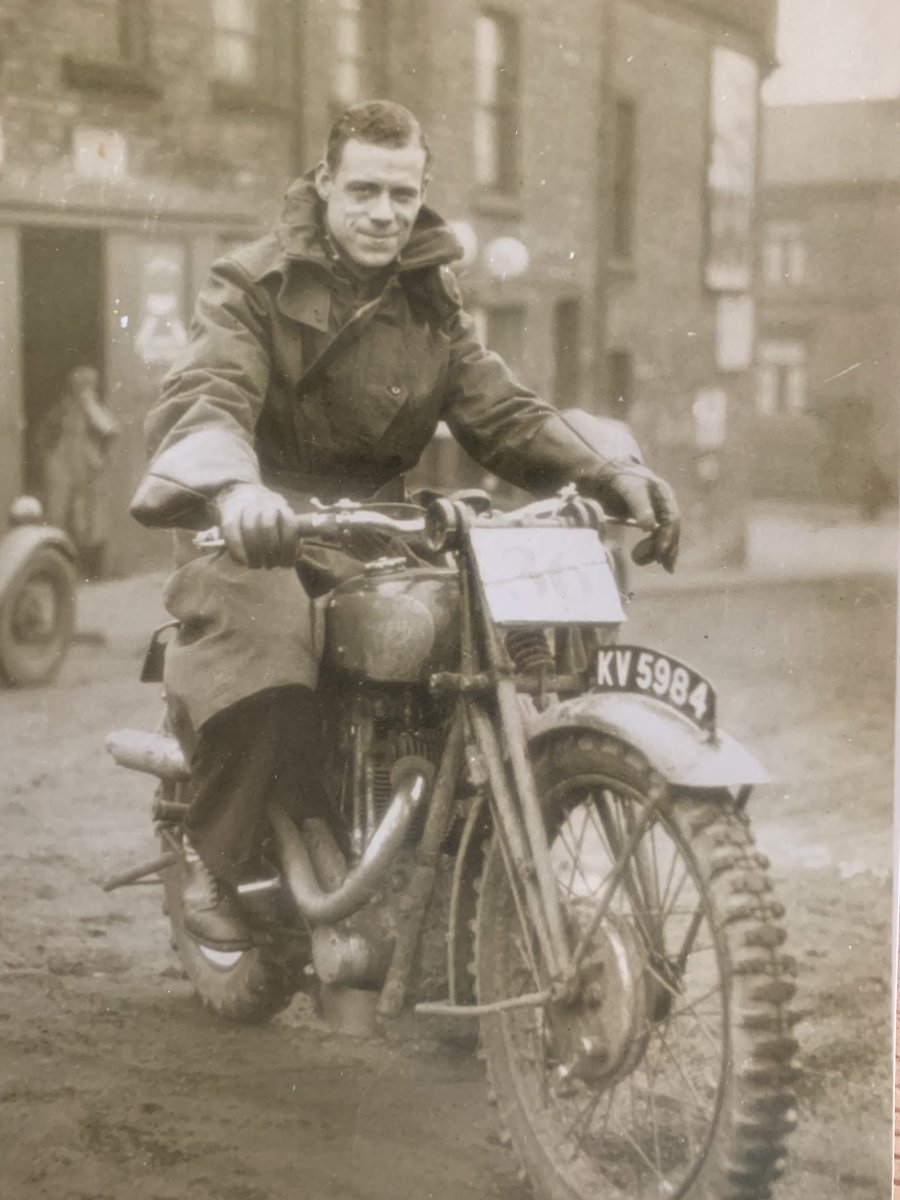VMBMWMotorrad's tweet photo. Allan took over the business set up by his father Joseph and passed the ‘Jefferies family way of doing things’ down to his son Tony who passed it to his daughter Louise 😊
#fourgrnerations #100yearsofAJ #FamilyBusiness https://t.co/9P3Pg9h80g