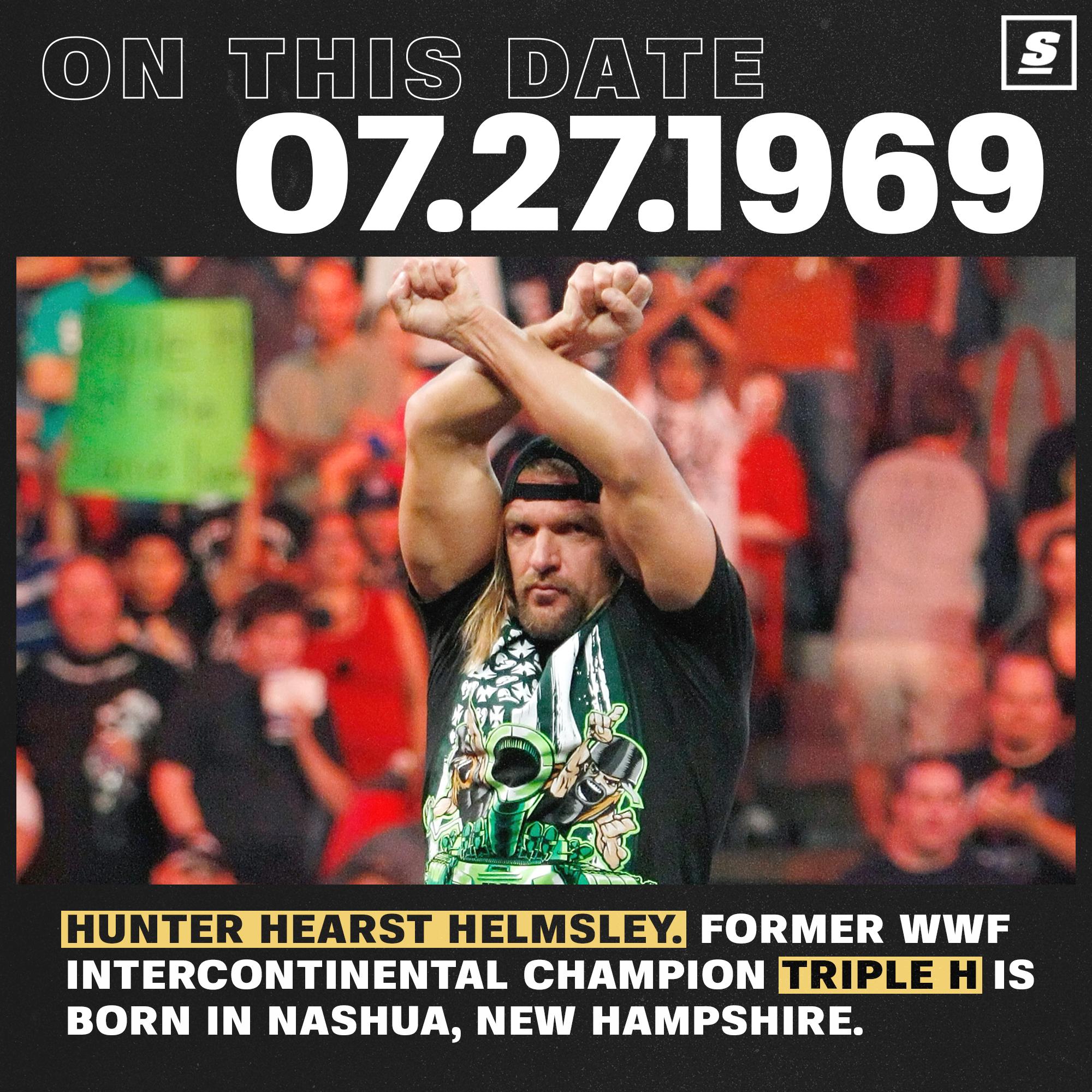 Happy 50th bday, Triple H. 