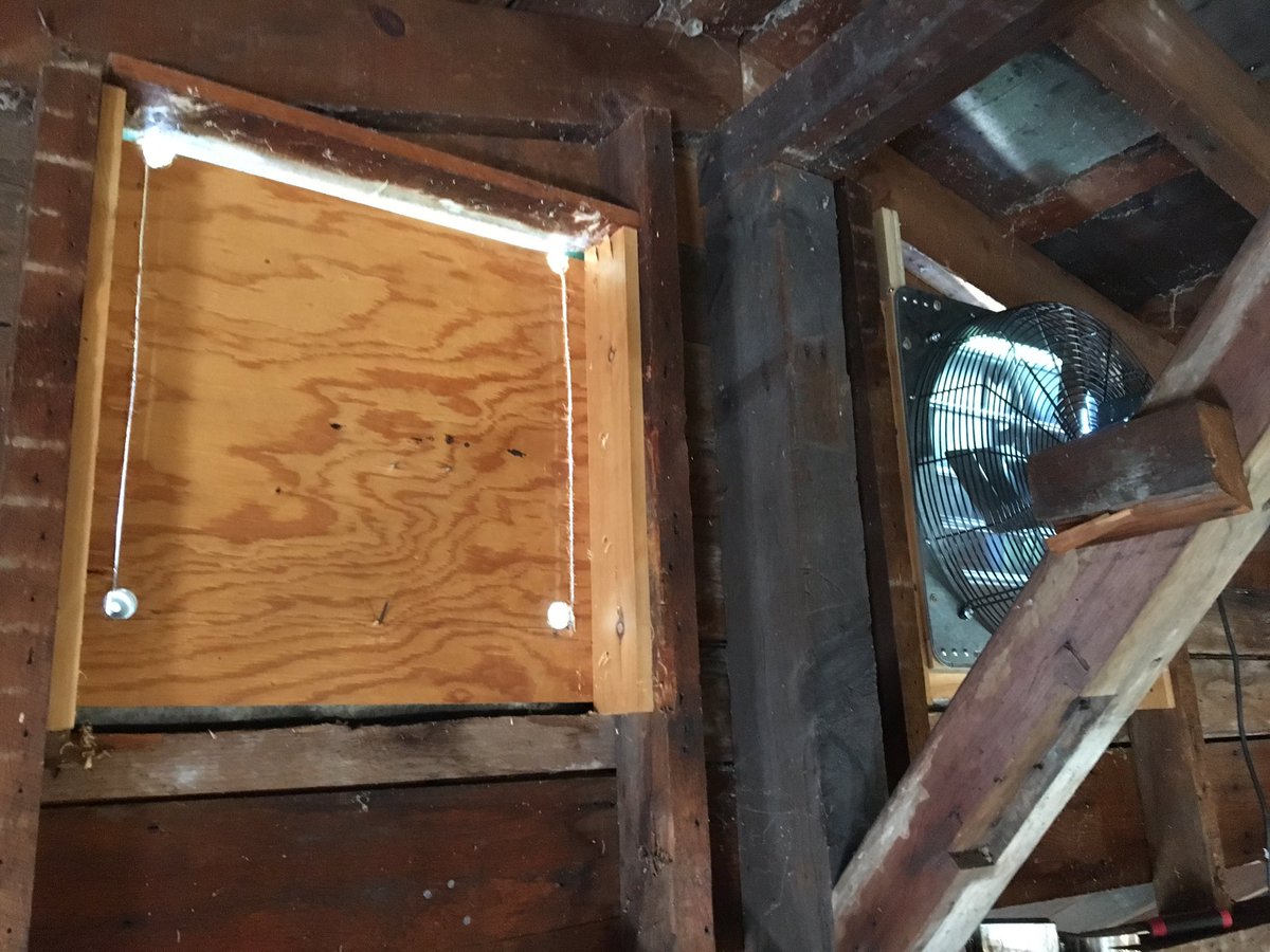 dailystem's tweet photo. Cutting the correct size hole for new attic exhaust fans? That’s definitely #math!
#SaturdaySTEM https://t.co/7eAZuD72vH