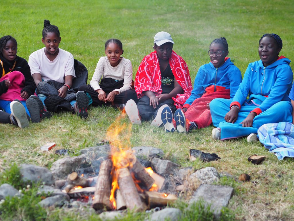 Final campfire! #girlguiding #girlguidinglsw #girlguidinglaser #guidecamp
