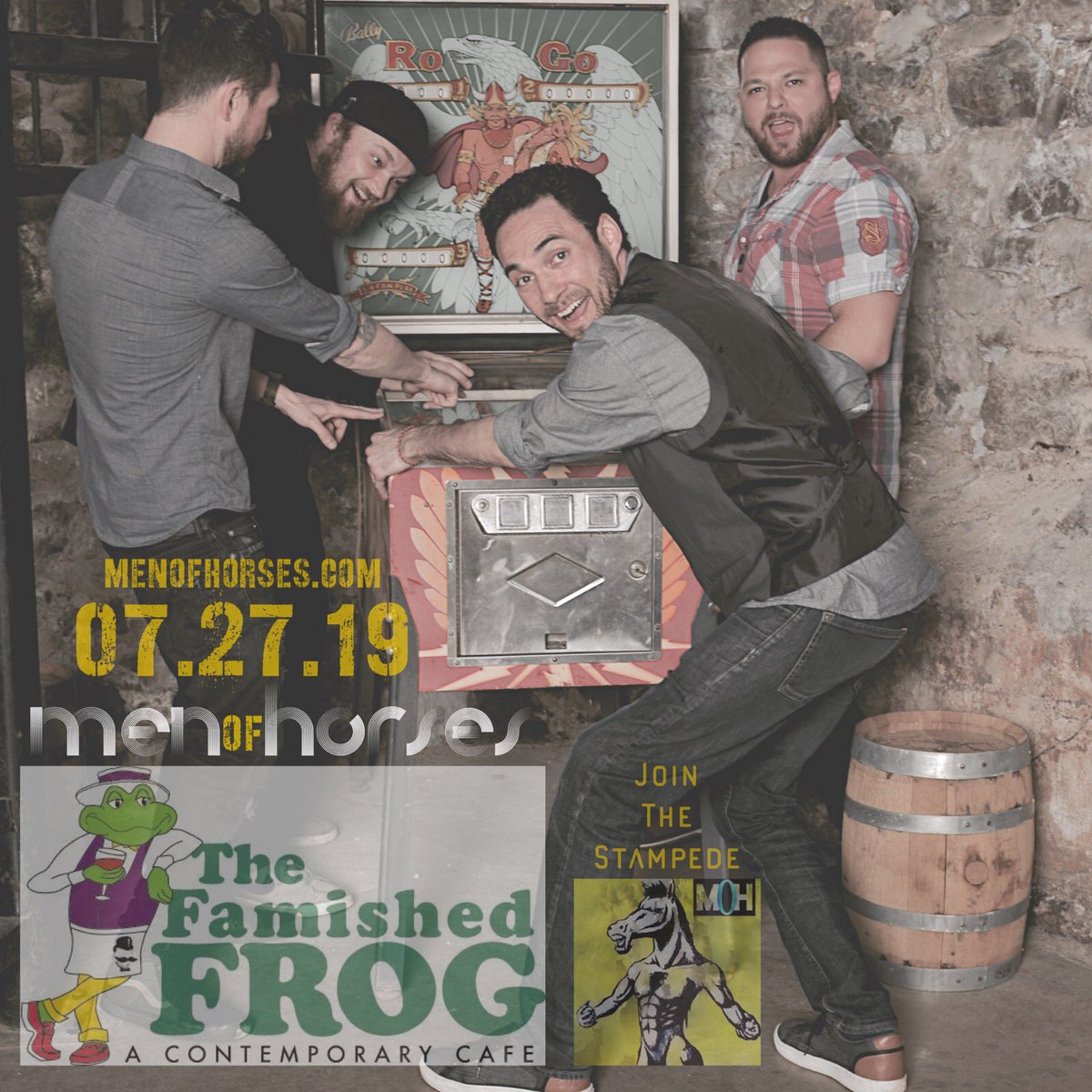 MoH hits <a href="/TheFamishedFrog/">The Famished Frog</a> tonight, 10pm kickoff