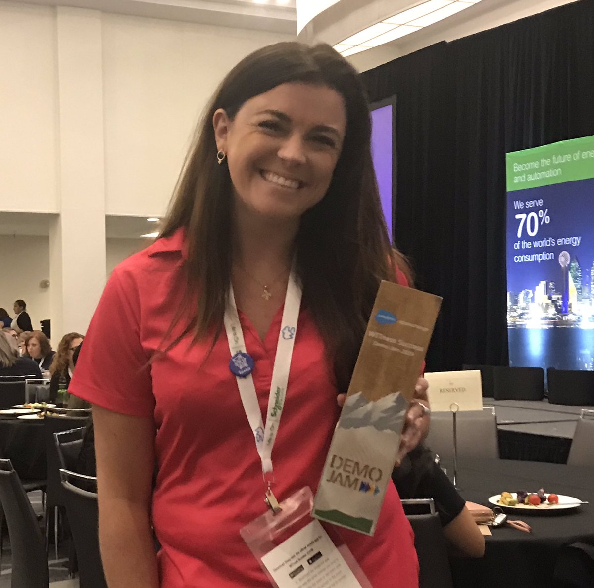 Congrats to @melfellay from @spekitapp on crushing it at the #WITconf19 demo jam! #getitgirl