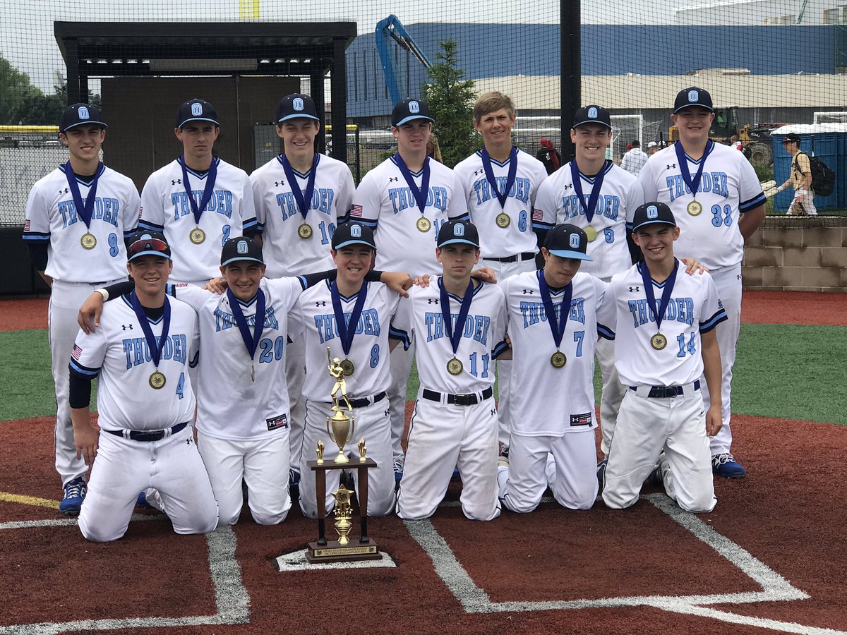 The Ohio Thunder Tryouts for the 2020 17U team are scheduled for Sunday, July 28th at Hyatts Middle School Baseball Field. Registration at 10am, Evaluation and Live Game 10:30am-12:30pm.  
All Interested Players must pre-register at: Ohio-Thunder.com