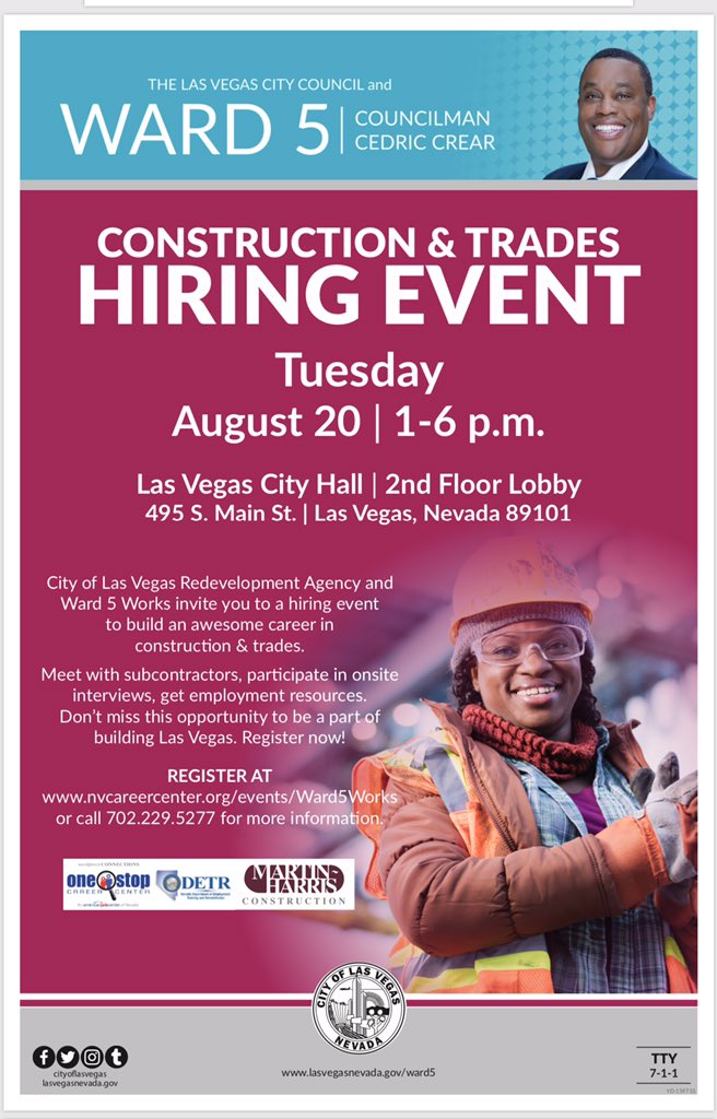 lmorris1908's tweet photo. Joined Commissioner @LawrenceWeekly on @KCEP88 Straight Talk to talk about @CityOfLasVegas @CouncilmanCrear #Ward5Works. Plz share the hiring event information. @SNVWorkforce @OneStopCareerNV @DETRJobConnect @ttyler72 https://t.co/tvOKaHrKvv