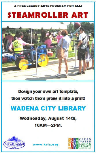 Image from Wadena City Library (@wadena_library)