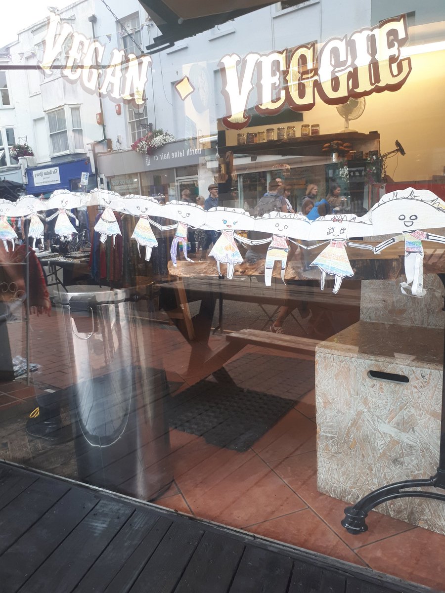 Pavilion_gal's tweet photo. Brighton's best Pride decorations courtesy of the Corish Pasty shop 🔥🔥🔥 https://t.co/FGPD2UPEfS