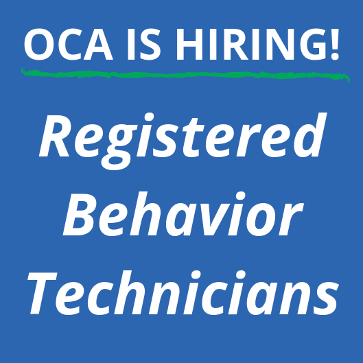 GoOCAorlando's tweet photo. Did you know OCA is hiring? If you know any Registered Behavior Technicians, please share this opportunity to work in clinic, homes, and the community with Medicaid funded clients. Learn more at https://t.co/xhD9lx9kSj or call (407) 808-7837 for more info! #OCATurns10 https://t.co/LiJ8AP6r96
