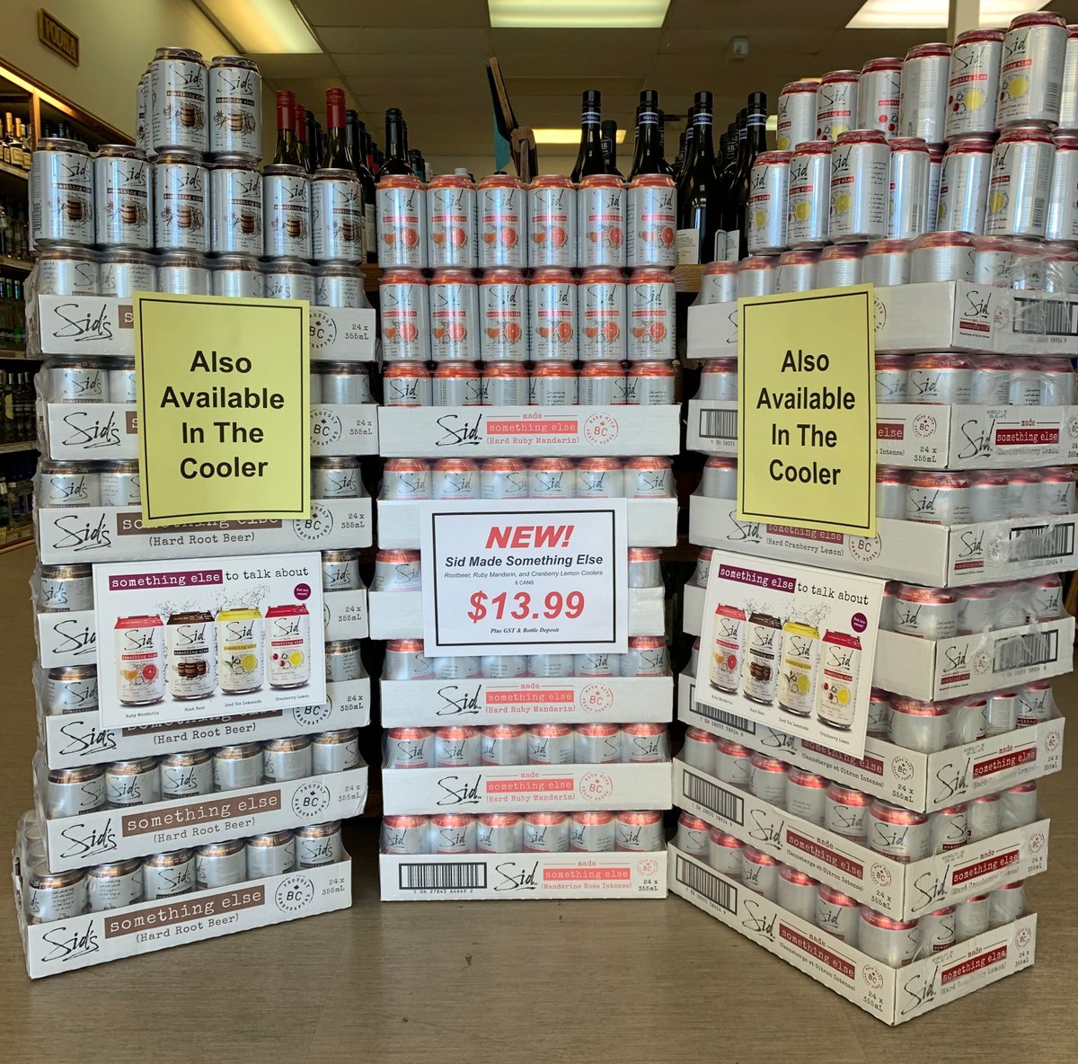 Now this corner in the liquor store...is really #SomethingElse. TAG a store that should have this!