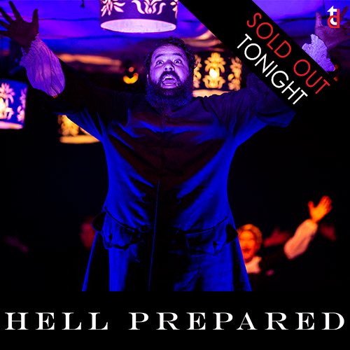 theatredybbuk's tweet photo. A big thank you to all those who joined us for our opening last night! We’re excited to share our work to a full house again tonight.

Only a handful of tickets are left for the remainder of our limited engagement of #hellprepared at @prs_edu – get them while you can! https://t.co/tQQSFWfGWT