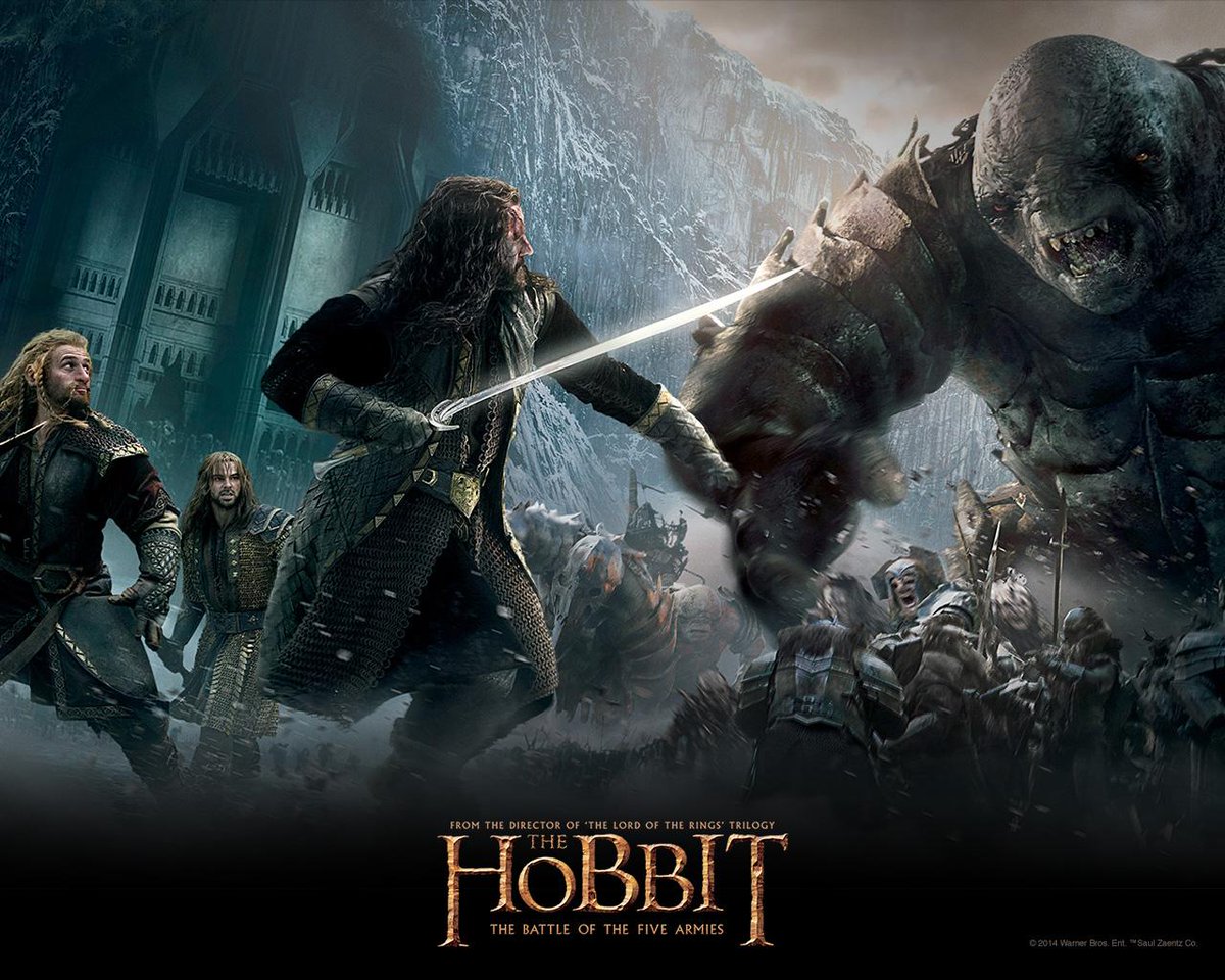 The Hobbit: Battle of the Five armies. That final scene with Thorin and Azog, one of the best action scene’s to finish a movie with, was so epic to watch it again so many years later. Good movie overall, great end to an fantastic trilogy. Thank you Peter Jackson! 
