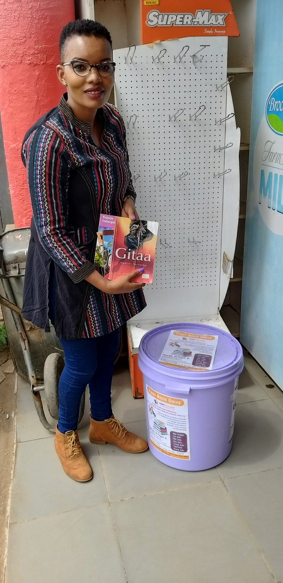 BintiRigha's tweet photo. Our @HCI_Kenya book drive is on for a community library for the less privileged kids in Taita Taveta. Please donate books. Let's promote literacy.  @UNICEFEducation @USAIDKenya @UKaid @OUPChildrens @ntvkenya
@KTNKenya @MbuguaNganga @WildlifeWorks https://t.co/bfqzzEZdTb