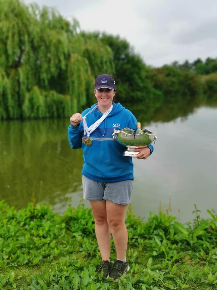 FishOMania's tweet photo. 🎣 A huge congratulations to Abbi Kendall who won the Ladies National today with a total weight of 86.8kg! This means she will be back @LakesMaver in 2020 for the @FishOMania Grand Final once again! #FishO https://t.co/ptutbbHaAd