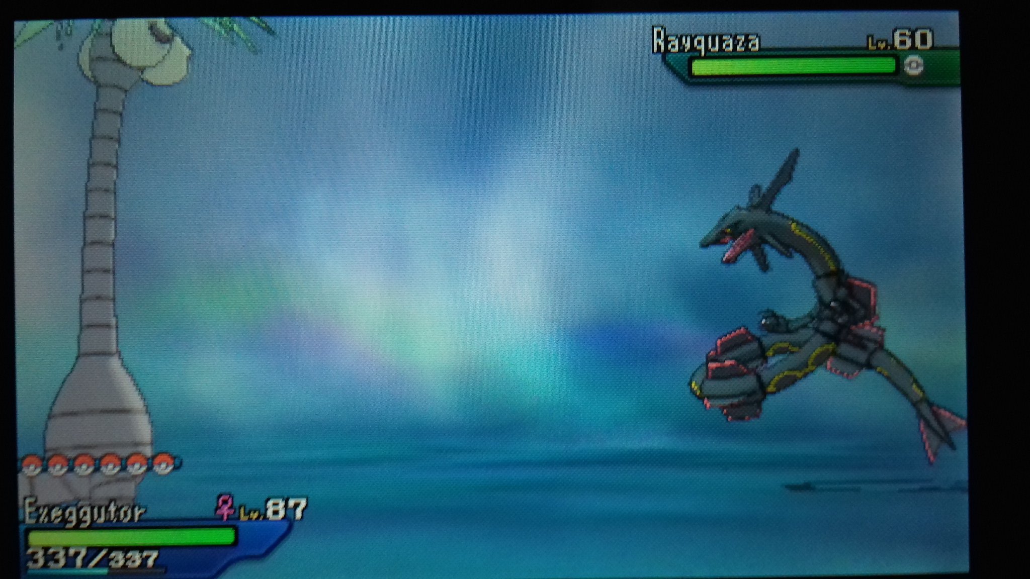 Shiny Rayquaza (Ultra Moon)