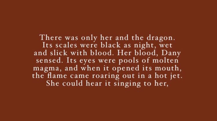 daenerys stormborn • the rebirth of daenerys targaryen↳ other dragon dreams: the birth of the dragons, the death of her son, the great war, etc.