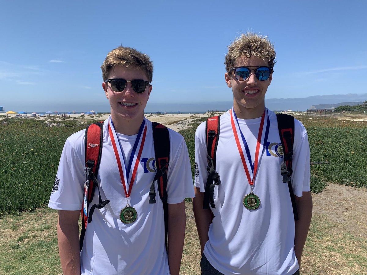 PhoenixSwimAZ's tweet photo. Congrats to Henry Palmer &amp; Ridge Peterson on going 1-2 this morning in the Coronado 1 mile open water! https://t.co/ujhU68B0AO