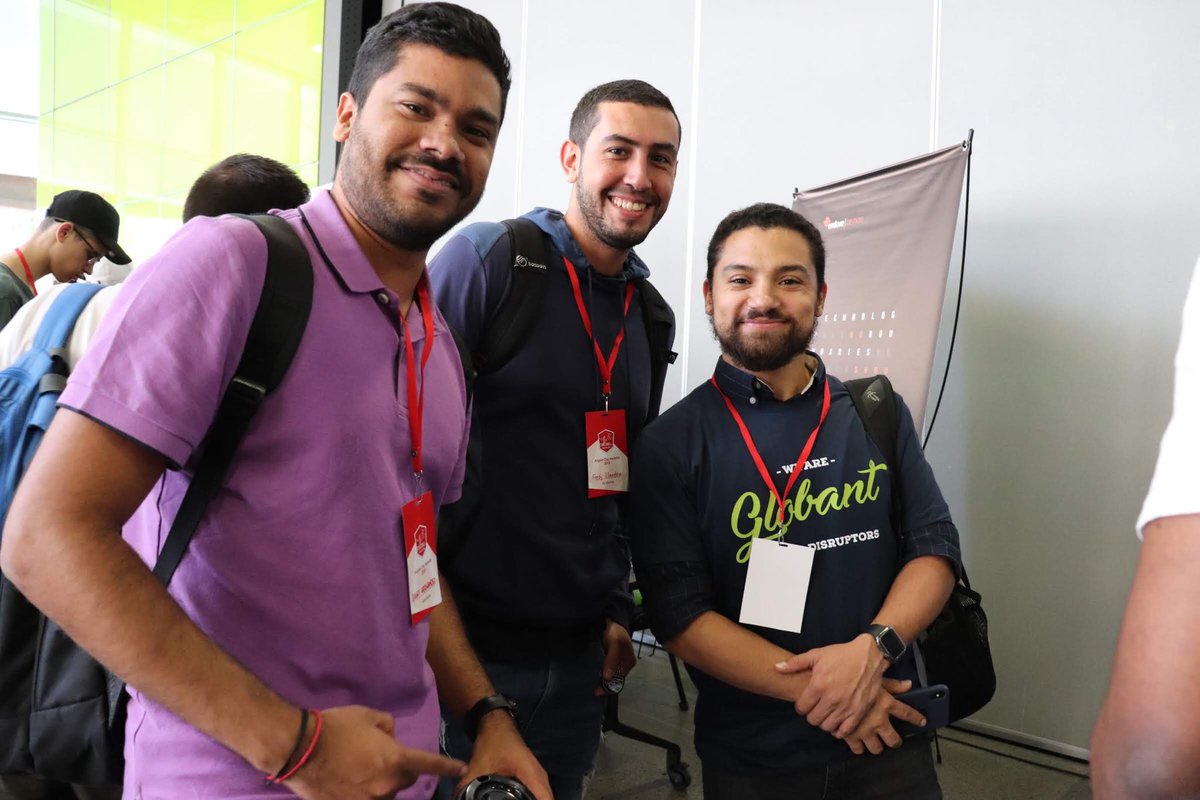 angulardaymed's tweet image. Agradecemos a todos nuestros patrocinadores que nos brindaron su apoyo para la consecución de este evento. 
#AngularDayMed
⁦@wolox⁩ ⁦@GAPapps⁩ ⁦@Globant⁩ ⁦@endava⁩