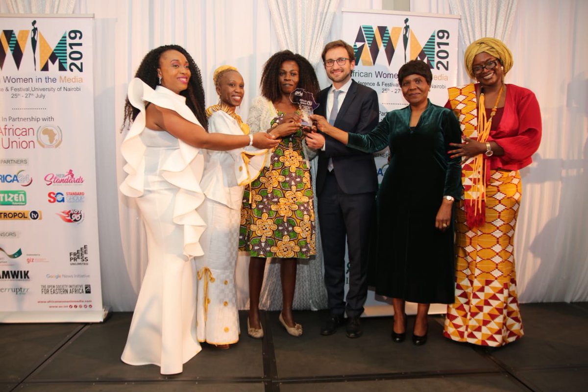 Congratulations Mary Mwendwa for winning your pitch on Silencing the guns #AWiM19 #showcase