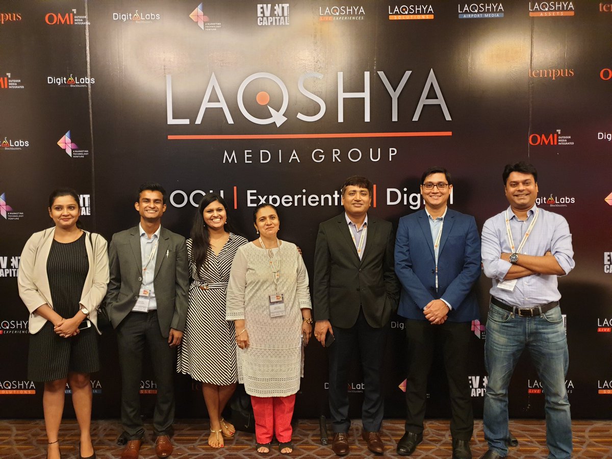 NextBigHub's tweet photo. Team @RGIAHLHAMPL had a great time at @OACOutdoorAsia 2019.Outdoorians coming together and brainstorming on how we can disrupt OOH with data,creativity and measuribility. Indeed,it was a crazy energy there.#OAC2019 #OOH #Laqshya #RGIAH #LHAMPL #HyderabadAirport https://t.co/XURXJFnFlg