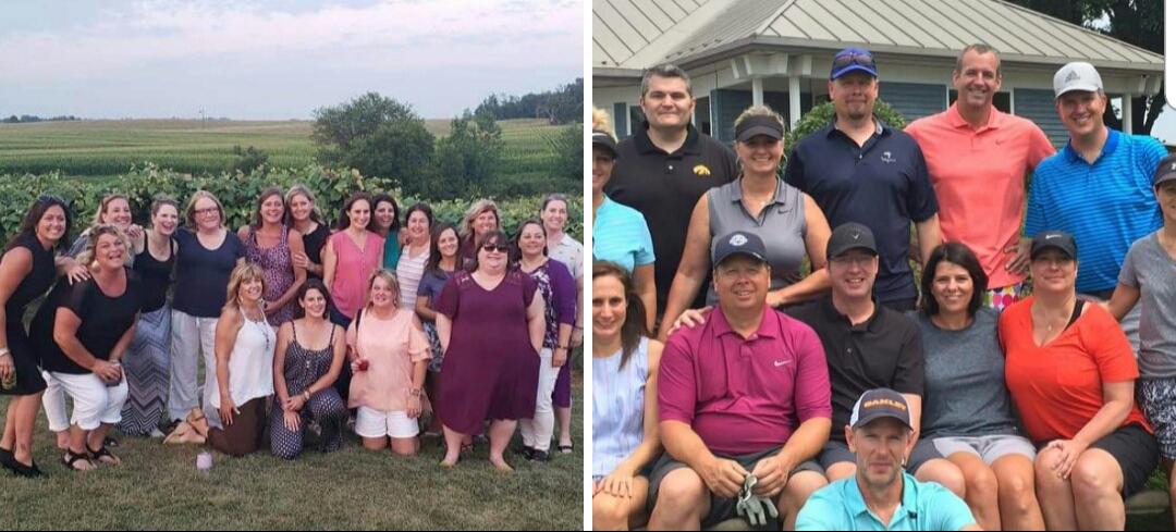 MuscatineIA's tweet photo. #MuskieClassof1989 celebrating their #30YearClassReunion this weekend! Festivities all weekend include, golfing at Muni, an evening at @ArdonCreek &amp; beers at the @missipibrewcrew
Congratulations @MuscatineHS Class of 1989! #MuskieNation #RememberThatOneTime https://t.co/u0W1d3w7Kn