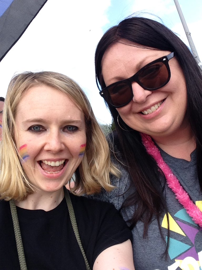 DebStudioTen's tweet photo. Absolutely amazing atmosphere at the very first Tipperary pride in Thurles Today! 💙💛🏳️‍🌈#Pride https://t.co/23zbC2vyoP