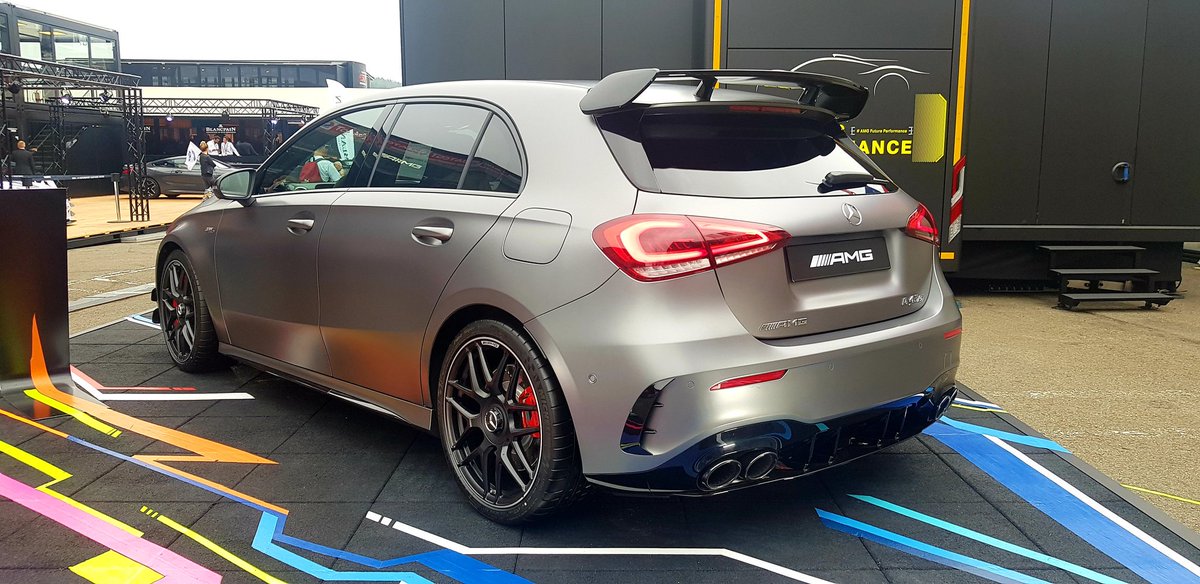 Mercedesmylife's tweet photo. Finally i get to meet her in real, the brand new @MercedesAMG A45S. Must say she even looks more sexy then on photos. Guess that will become #Beastie2.0 #AMGddicted #AMGfamily. https://t.co/NIpmMUIl1B