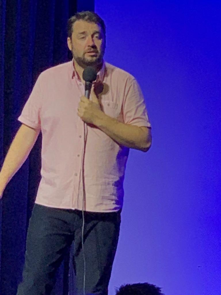 SteveLay5's tweet image. ⁦@JasonManford⁩ thanks for the best night of comedy #bahrain final night of tour - hilarious #comedy #smiles