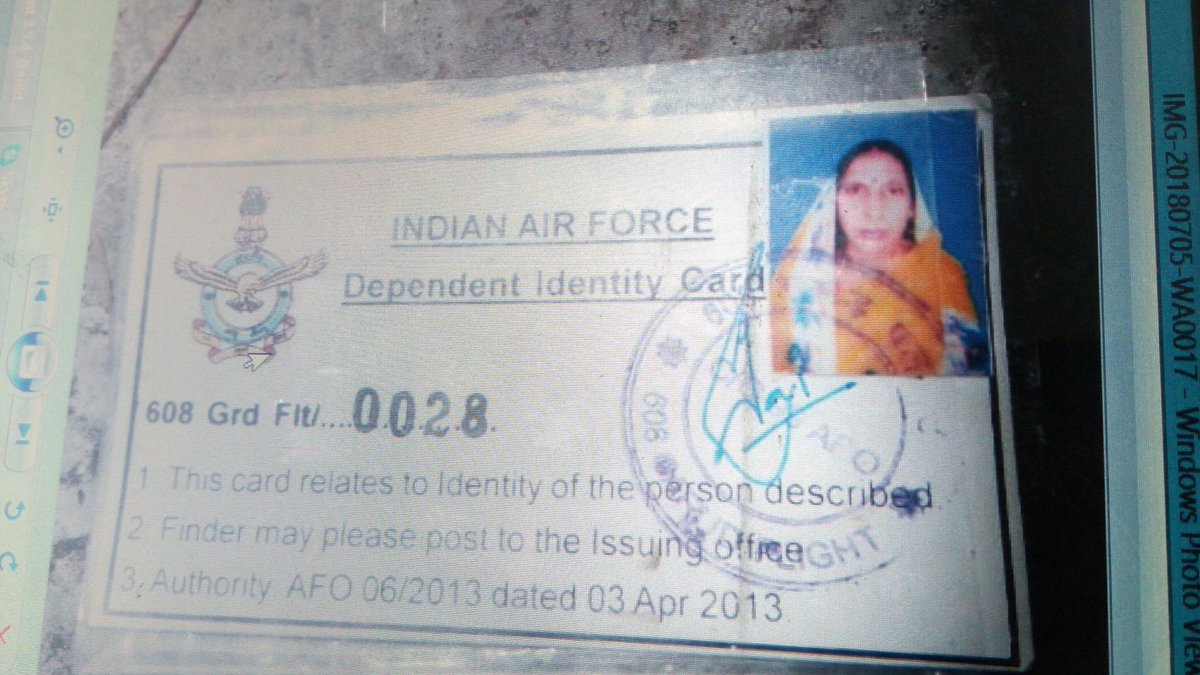 air force id card