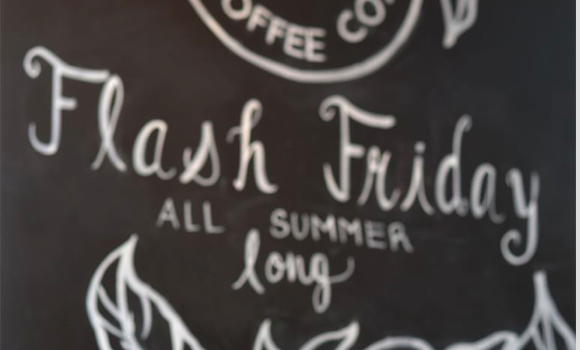 AlyssonHope's tweet photo. Discovered Flash Fridays at Second Cup yesterday. https://t.co/XN22ixD7KK