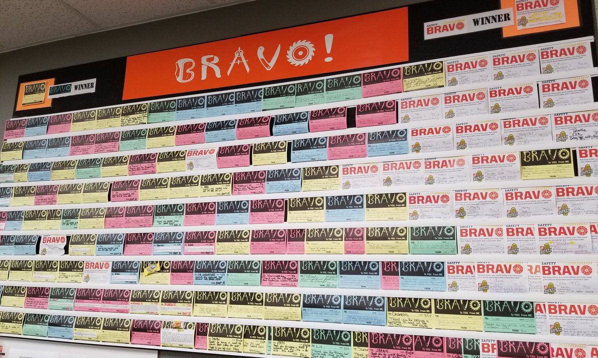 I am so proud. Look at the Amazing Bravo Board utilization at 4740!!! Keep up the great work team. #recognitionmatters #D52Elite💎