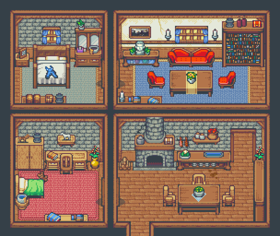 mana_tales's tweet image. Update House. 
#gamedev #gamedevelopent #rpg #rpgmaker #rpgmakermv #retro #retrogaming #pixelgame #indiegames #actionrpg