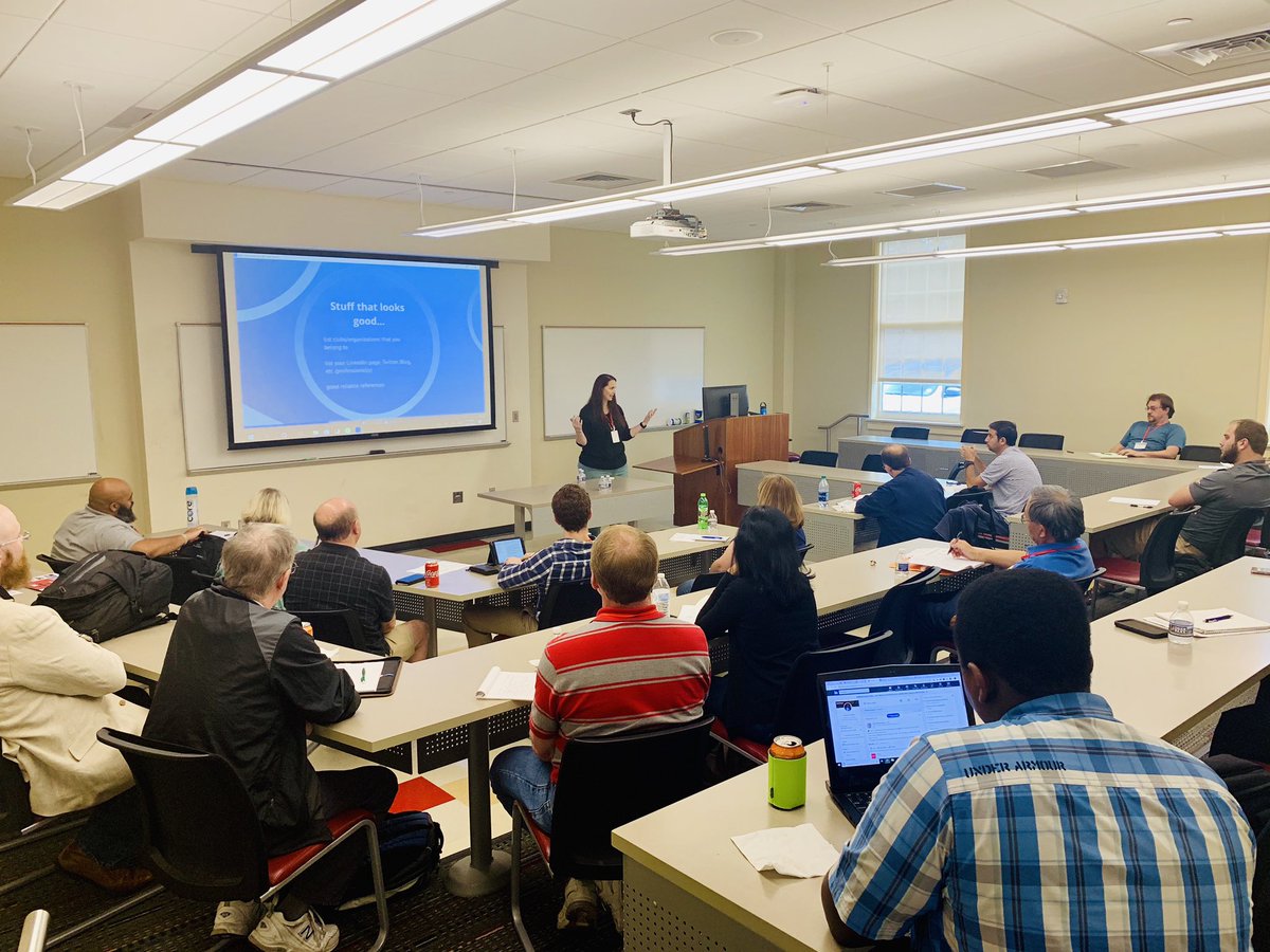samirbehara's tweet image. Last session of the day in progress with @HRTact @TheSQLGuru @thepeterdoyle presenting on #masteringinterviews #ssms #tsql at #SQLSatBham