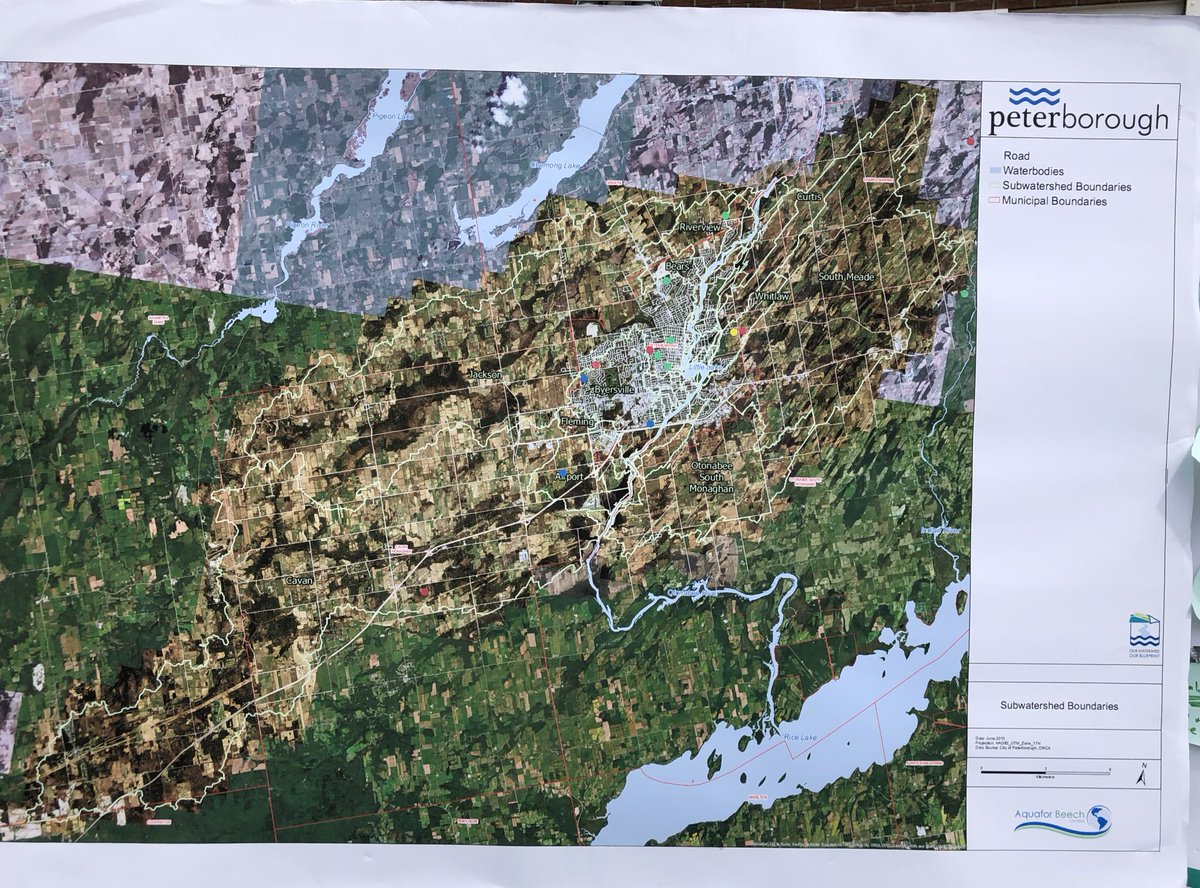 Inspired by all of the great thoughts on <a href="/CityPtbo/">City of Peterborough</a> #watershed planning 2day.  Our Vision Board is covered with your ideas! Thx 2 everyone who stopped 2 talk 2 us about 💦 If you missed our <a href="/PTBOPulse/">PTBOPulse</a> booth you can check out Our Watershed, Our Blueprint @ peterborough.ca/watershedplan