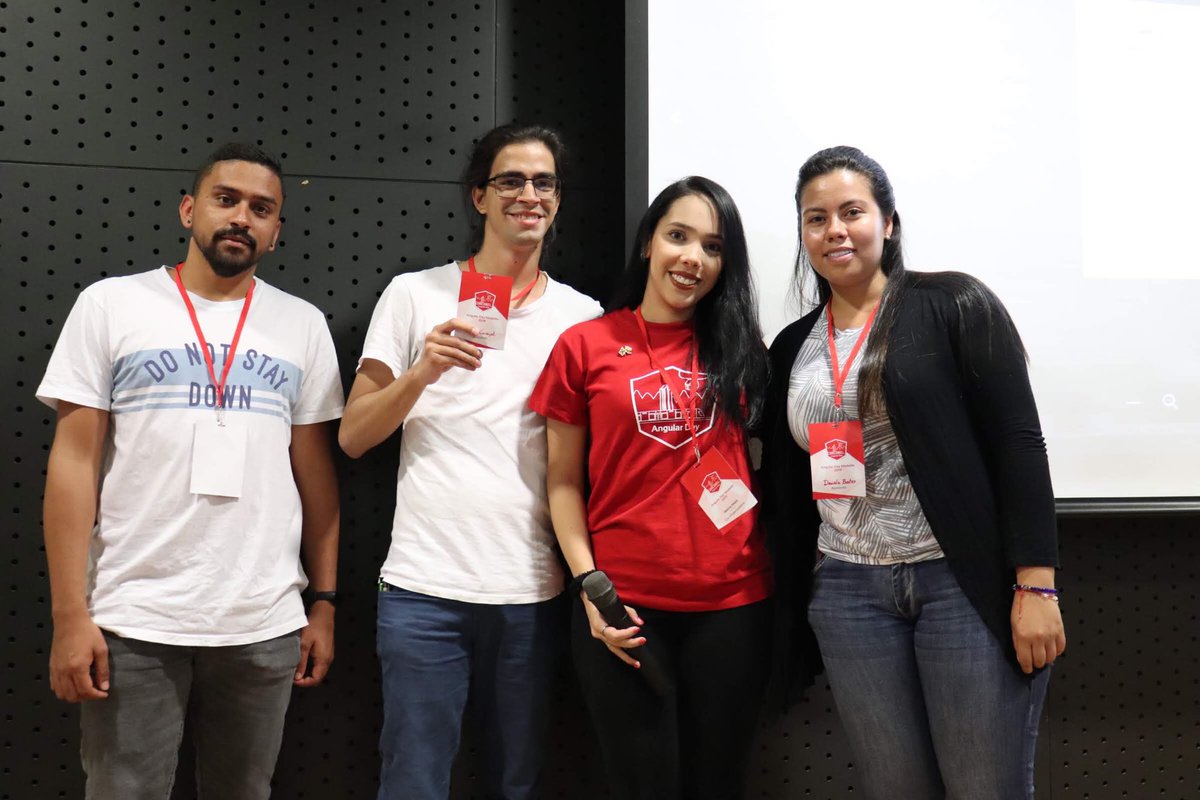 angulardaymed's tweet image. Bueno! Y quién dijo que en el ⁦⁦@angulardaymed⁩ no damos regalos!! Aquí tenemos a nuestros ganadores hasta el momento! Y esperen!! Habrán más...
#AngularDayMed