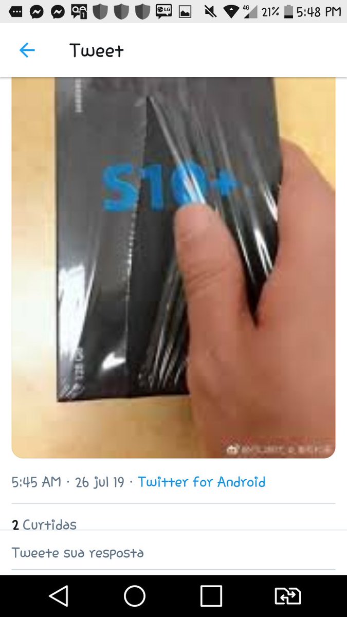 joshskej's tweet photo. comprei s10

criei essa conta pra ver o  desespero por ikonik e achei um fake desesperado por roubar contas 
o cara de pau não se deu conta de que deixou a imagem do s10 com marca d'água não acredite em mentiras e se ignorar esse post você pode ser o próximo a perder a conta https://t.co/BjeqHwfQEM