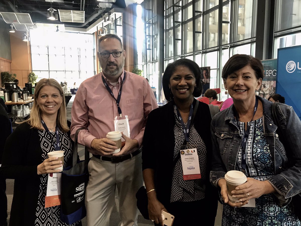 UMiamiNursing's tweet photo. STTI HONOR SOCIETY, 30th International Nursing Research Congress (Calgary, Alberta, Canada): Faculty attend/ present at this year’s congress. #CaneNurse #SONHSResearch
Pictured: Drs. Mckay, Downs, Anglade & Salani with Sylvester Cancer Center colleague Marlen Rodriguez-Wolfe. https://t.co/36ldk7ZLwI