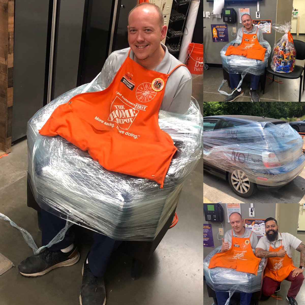 There is no better way to say good bye without a proper shrink wrap send off. Yet we all know in HD there’s no good bye but a see Ya later! Till we cross paths again. It’s been pleasure! #LancasterFamily