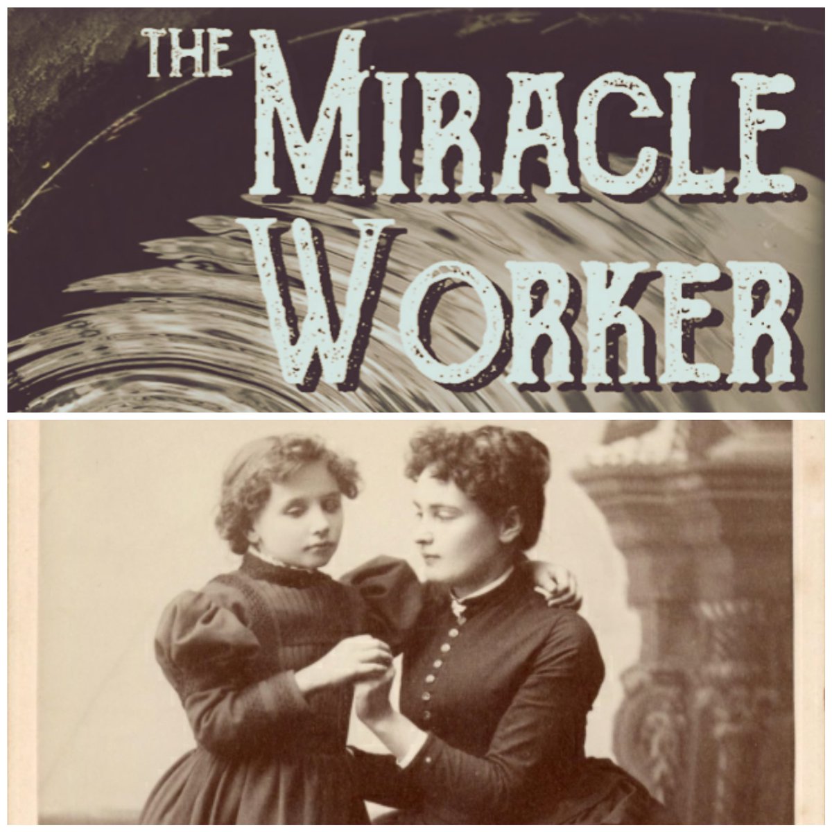 SARTplays's tweet photo. On this date in June 1880, Helen Keller was born in Tuscumbia, Alabama. What better way to pay tribute to her birthday than by coming to witness THE MIRACLE WORKER right here at SART, 2:30 &amp; 7:30. today #avlent #asheville #avltheatre #WNC #avltoday #SARTplays https://t.co/6BAsRvLyr9