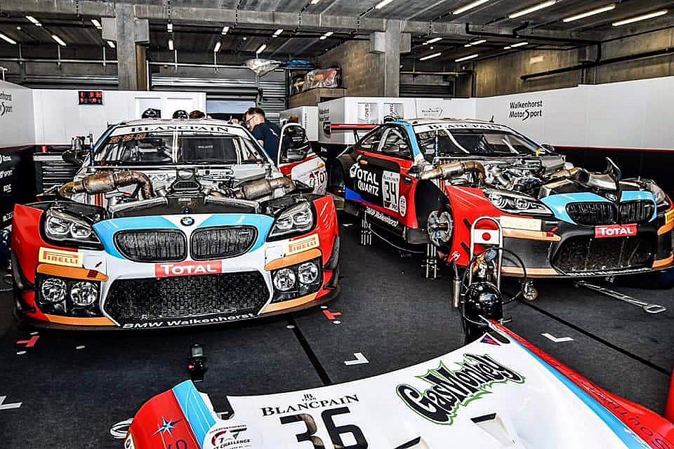 gasmonkeyenergy's tweet photo. Update:
Wheel failed about 1 hour 30 minutes into @total24hoursofspa!
The @walkenhorstmotorsport M6 GT3 #36 had to retire too early 😞
The ups and downs of racing!
#total24hoursofspa #24hoursofspa #walkenhorstmotorsport #bmw #gt3 #bmwmotorsport #racing #igtc #gasmonkeyenergy https://t.co/UM4dTHaRPa