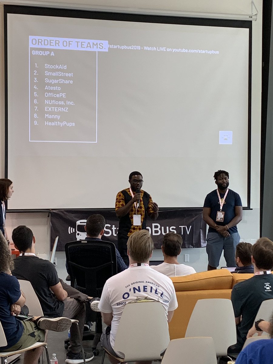 StartupBusDC's tweet photo. @manny gets customers to your events every time!

#manny #dreamstartup #startupbus2019 https://t.co/dkSSoWUaIl