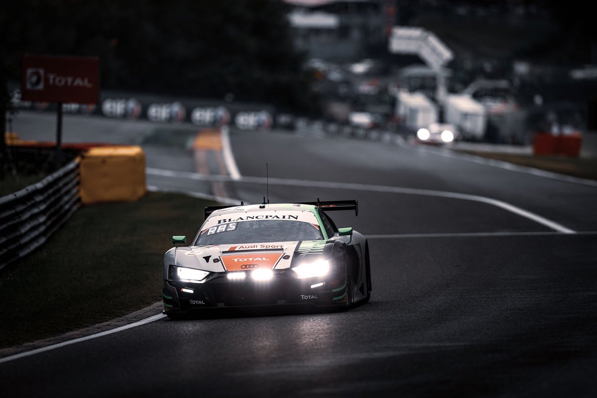 GTendurance_'s tweet photo. Less then 18h to go @24HoursofSpa #Rain is back and the 1️⃣ is leading the pack ... #LIVE 🖥 https://t.co/UWqUa3bbjZ
@followWRT @ReneRastRacing @RFrijns @nico_mueller @DTM | 📷 @BlancpainGT - #GoodNightGoodFight #spa24h #spa #OwnEverySecond #r8 #audilove #gtracing https://t.co/Ib7BttI0so